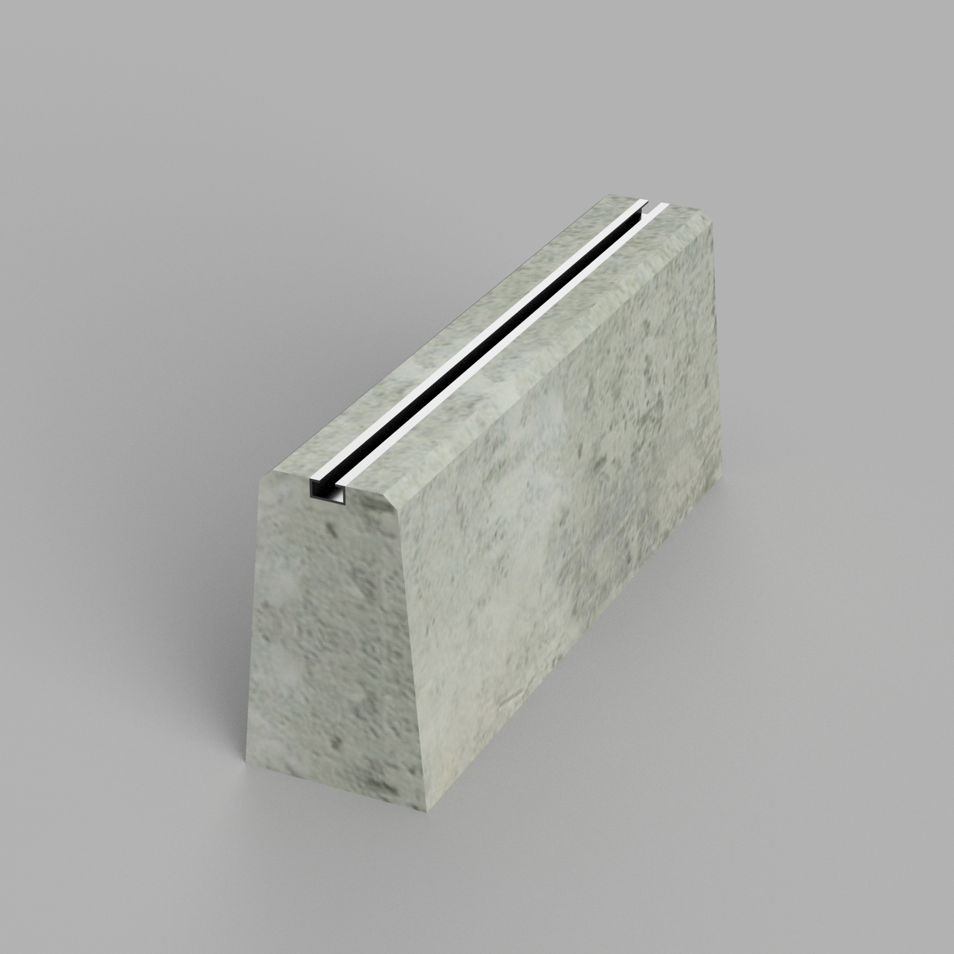 Airco montagebalk 600mm